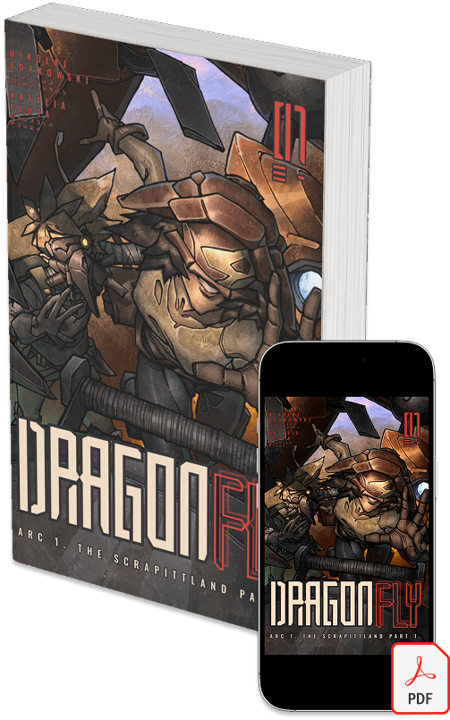 Komiks Dragonfly plot